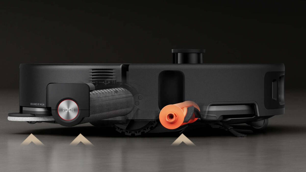 Робот-пылесос Xiaomi Robot Vacuum 6 Max выйдет глобально 5 Робот-пылесос Xiaomi Robot Vacuum 6 Max черный с оранжевым контейнером