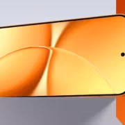 Смартфон Redmi Turbo 6 с дисплеем 7 дюймов и корпусом оранжевого цвета