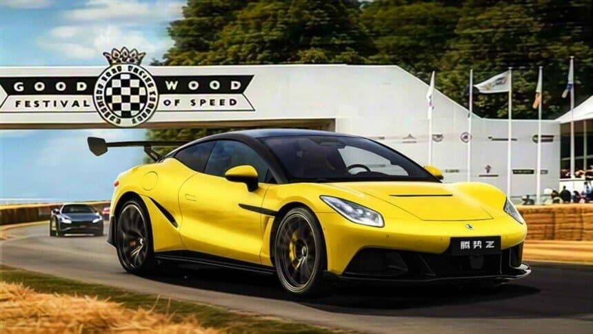 1582 л.с. и менее 2 секунд до 100 км/ч: Denza Z Roadster едет на Goodwood