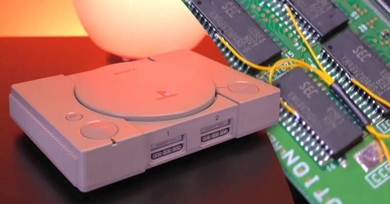 16 Мбайт ОЗУ для первой PlayStation получил энтузиаст, но игры этого не заметят 4 первый PlayStation с 16 Мбайт ОЗУ и схемой памяти