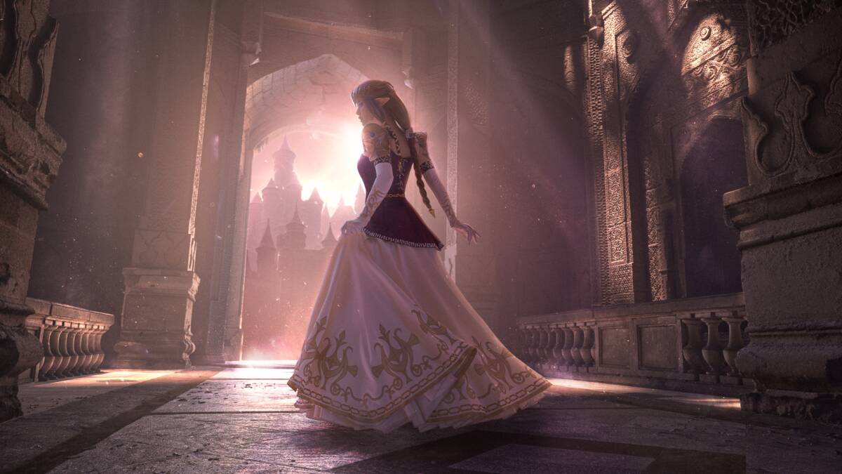 Косплей Принцессы Зельды из The Legend of Zelda от Lada Lyumos