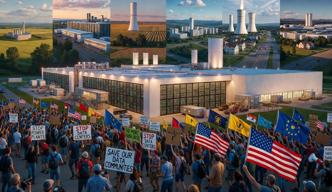 42 штата вышли против дата-центров ИИ. В США прошла первая общенациональная акция 1 42 штата вышли против дата-центров ИИ. В США прошла первая общенациональная акция