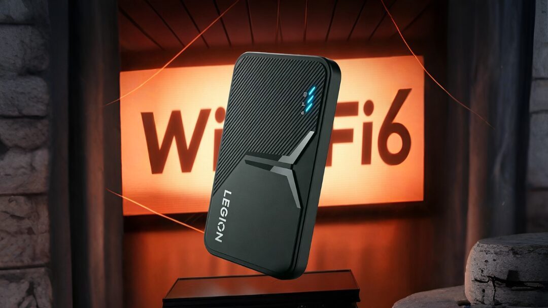 Карманный роутер Legion LM50S с Wi-Fi 6 и LED-индикацией