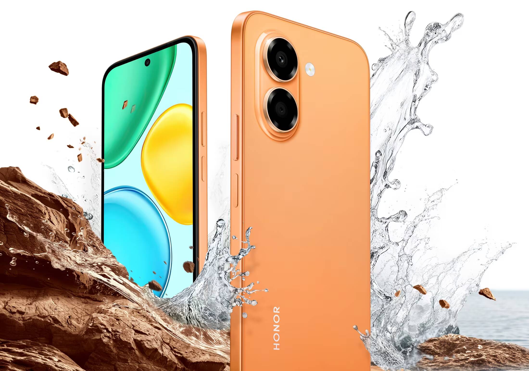 7000 мА·ч и 45 Вт: в России стартовали продажи Honor X7e 1 Смартфон Honor X7e с двойной камерами и корпусом оранжевого цвета