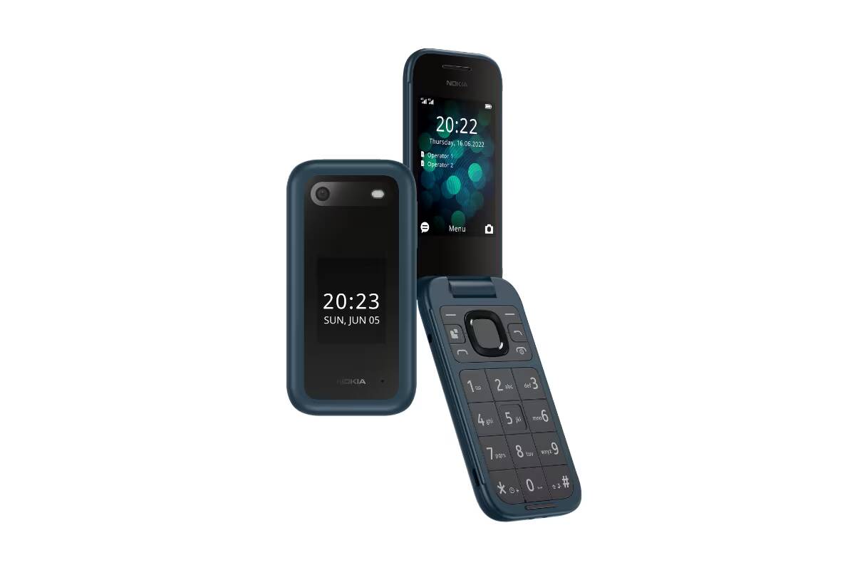 Кнопочный телефон Nokia с дисплеем и клавиатурой Nokia 2720 Flip