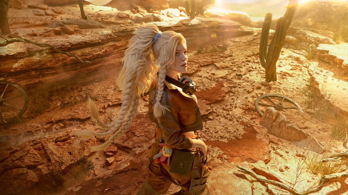 Косплей Джеммы из Monster Hunter Wilds от Лады Люмос