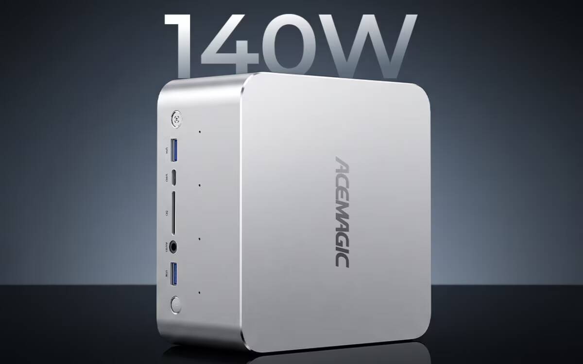 Мини-ПК Acemagic F9A с портами USB и OCuLink