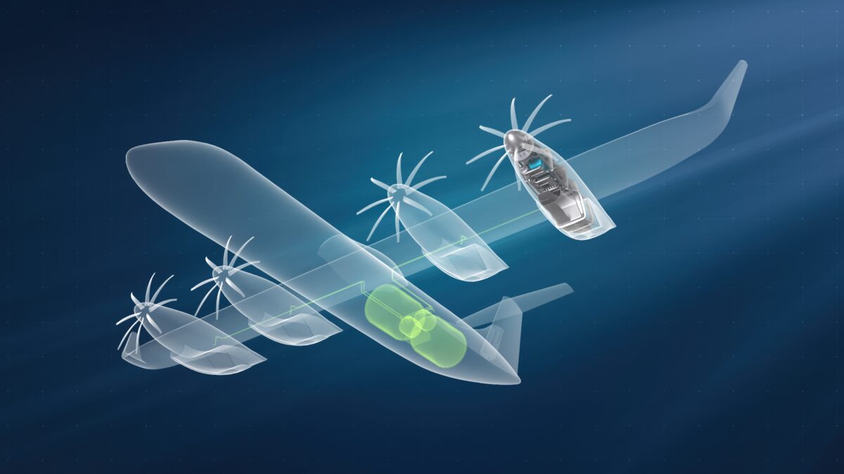 Airbus и MTU создадут водородный двигатель для ZEROe