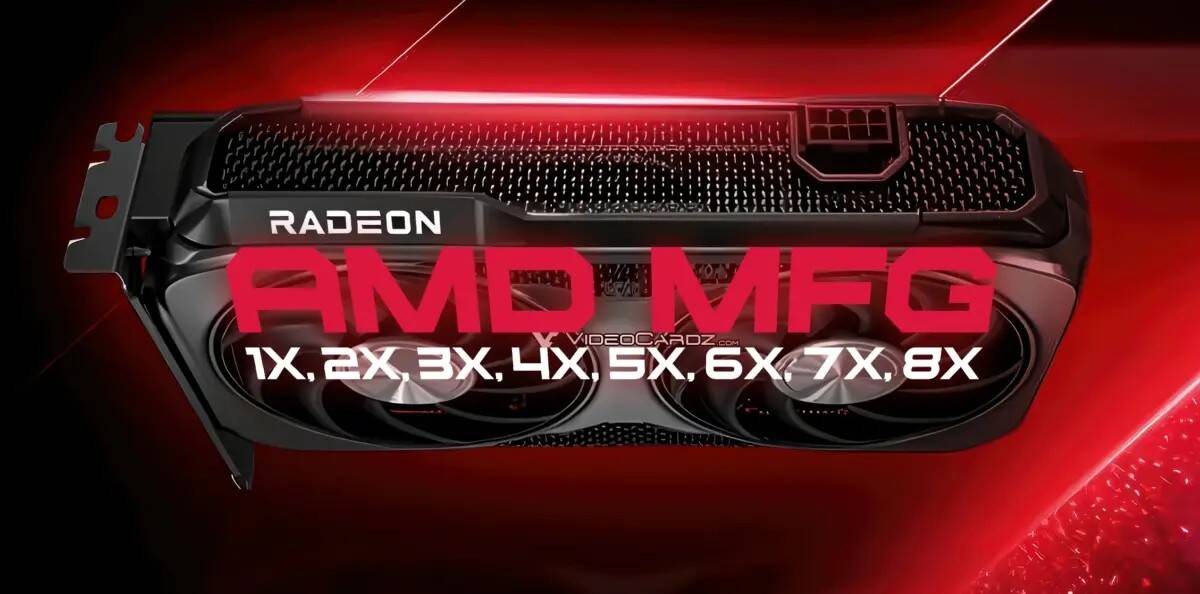 AMD готовит генерацию кадров x8 для Radeon и сокращает отставание от GeForce