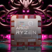 Процессор AMD Ryzen AI 9 HX 370 на плате