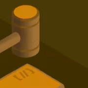 Молоток и судейский кий для решения спора о комиссии App Store