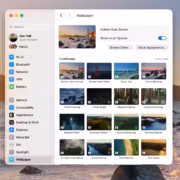 Обои macOS Golden Gate мост закат солнце
