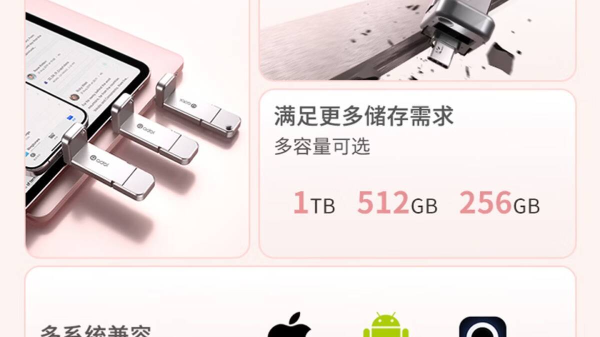Asus выпустила накопитель Adol PM310 с USB-A и USB-C 5 ASUS Adol PM310 флешка USB-C USB-A кабели