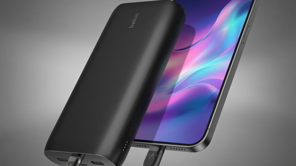 Belkin выпустила аккумулятор на 26 000 мА·ч с 4 портами и зарядкой до 32 Вт 1 Belkin выпустила аккумулятор на 26 000 мА·ч с 4 портами и зарядкой до 32 Вт
