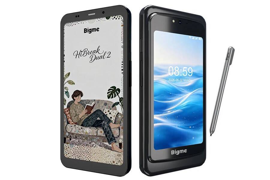 Смартфон BigMe HiBreak Dual 2 показали с 2 экранами