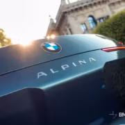 Задняя часть BMW ALPINA логотип и надписи