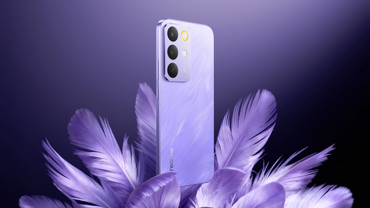 Смартфон realme P4 с четырьмя камерами и светящимся кольцом