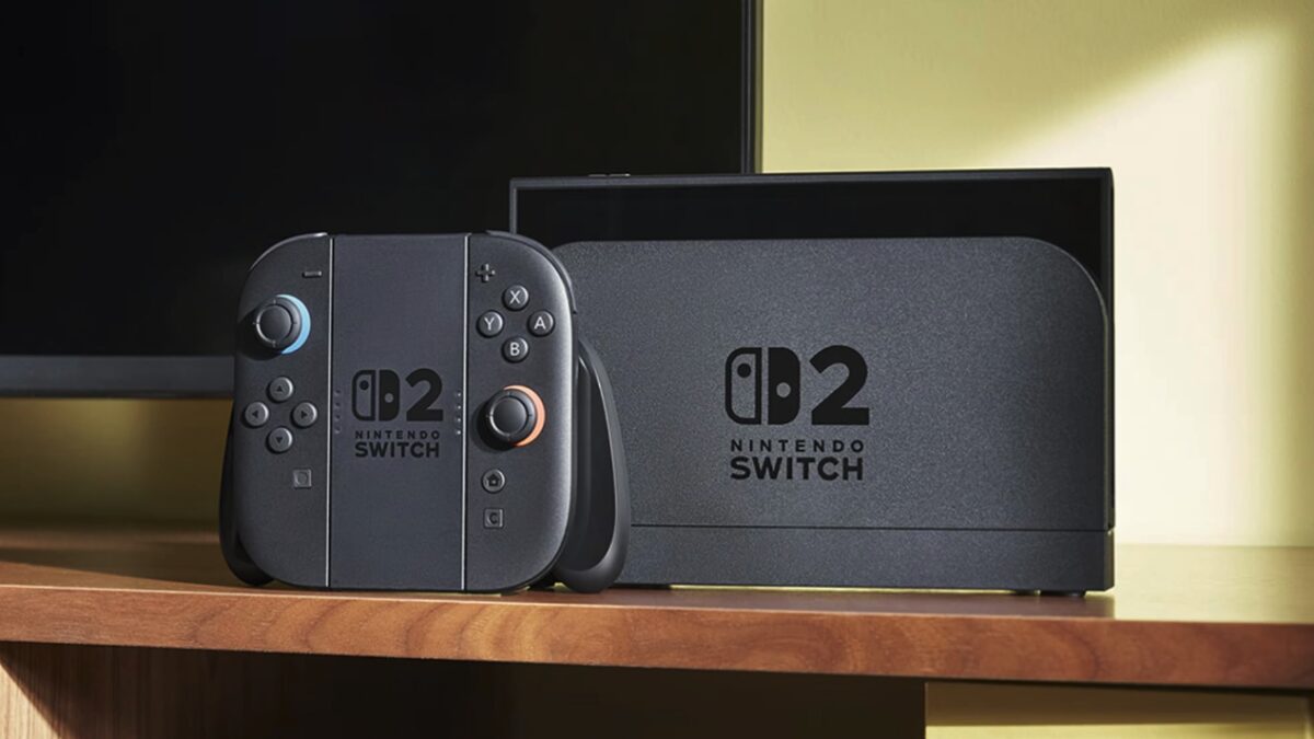Комбинация консоли Nintendo Switch 2 и контроллера
