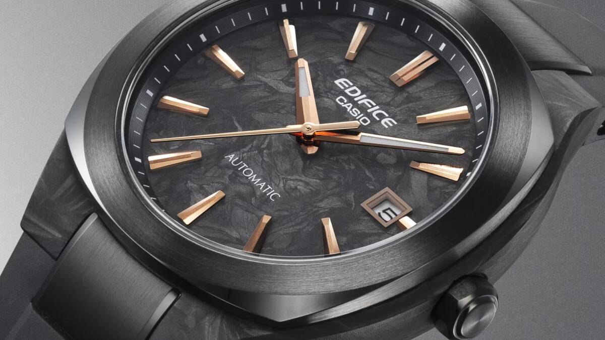 Часы Casio Edifice EFK-200 с карбоном и сапфиром