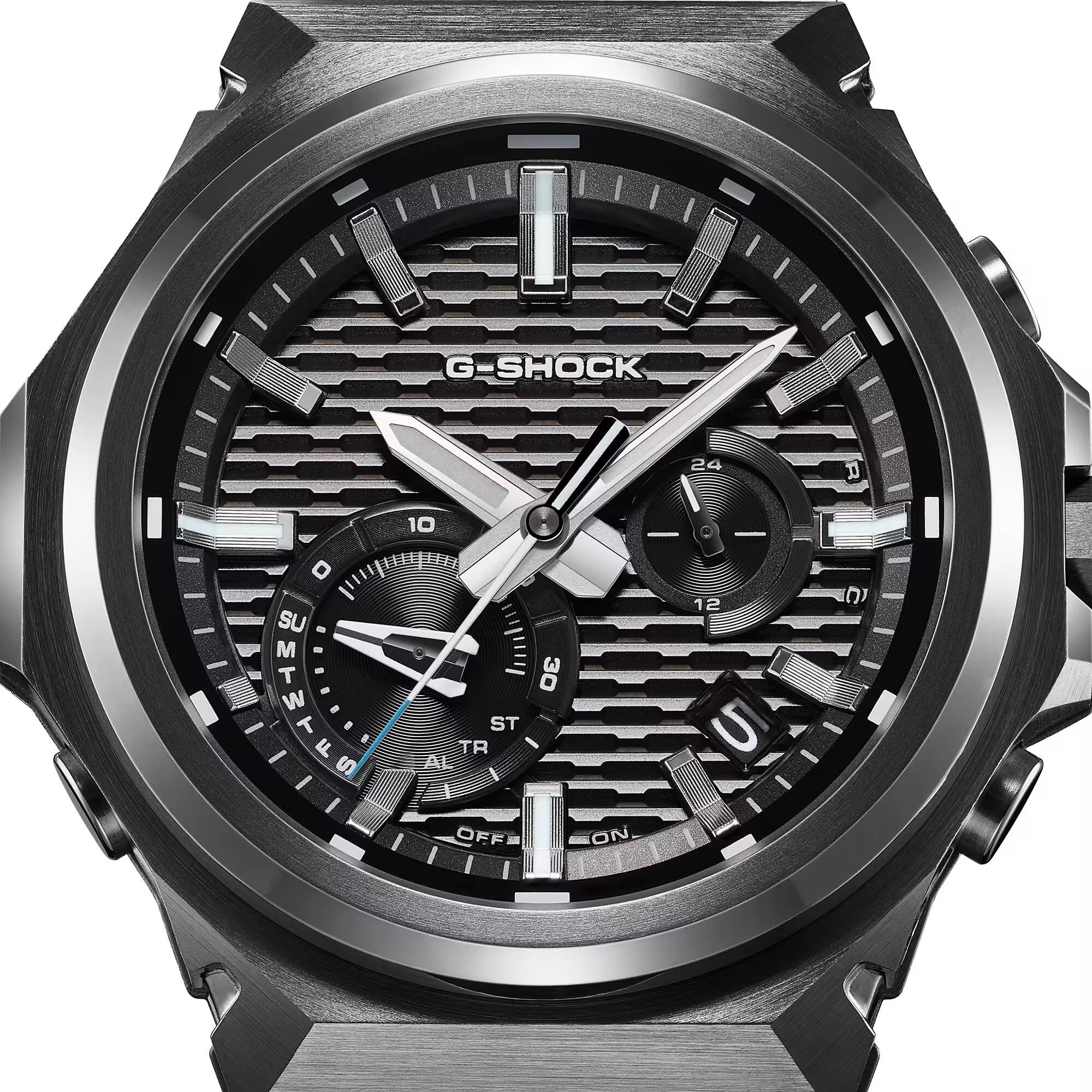 Часы Casio G-Shock G-Steel с черным корпусом dettaglio механизма