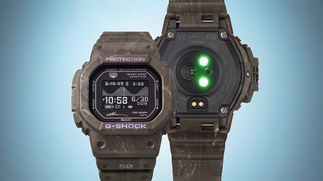 Часы Casio G-LIDE GBX-H5600KI-5 с датчиками сердечного ритма