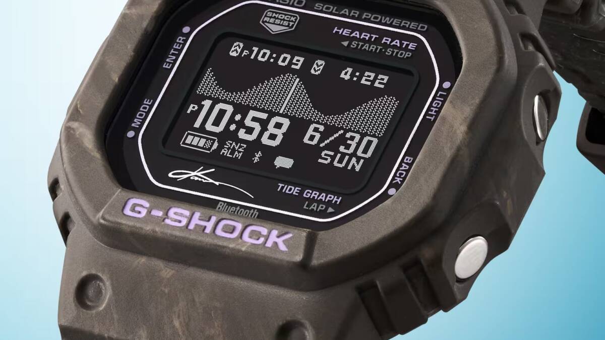 Часы Casio G-LIDE GBX-H5600KI-5 с дисплеем