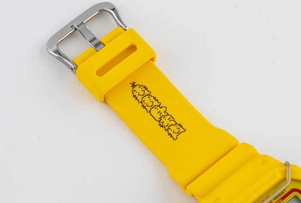 Жёлтые часы G-Shock Casio по Mother 3 для детей
