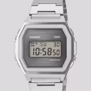Цифровые часы Casio Vintage A1000SP-7 с металлическим корпусом и стеклом