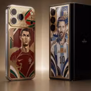 Декоративный дизайн iPhone 17 Pro Max «Роналду» и Fold 8 «Месси»