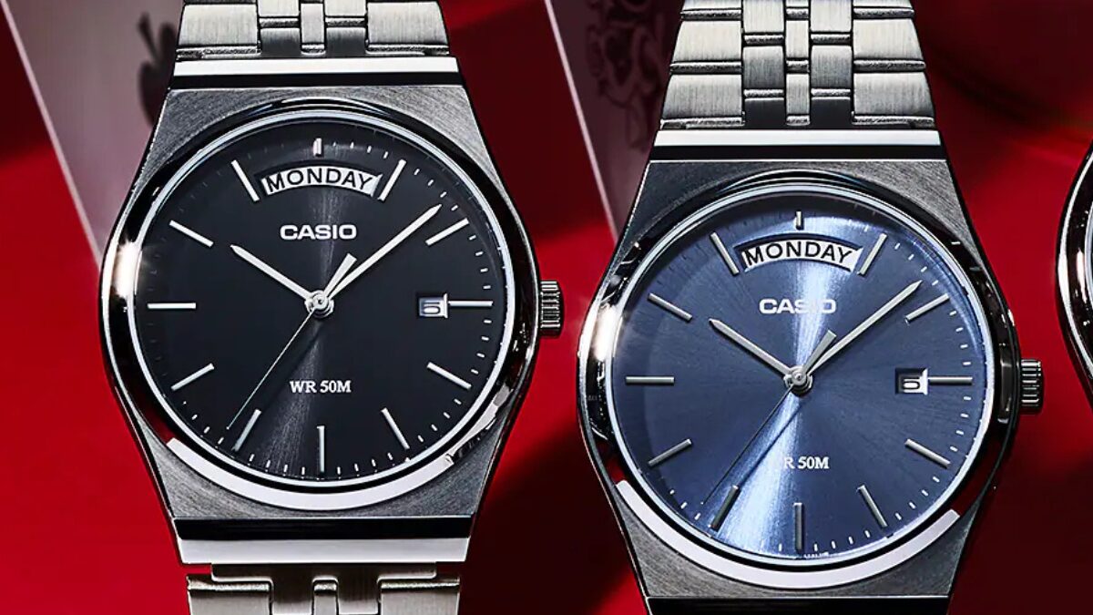 Часы Casio MTP-B146 вышли в США с полным днем недели на циферблате 2 Часы Casio MTP-B146 с календарём на циферблате два вида