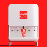 Coca-Cola обновила фирменный стиль и получила сравнение с Marlboro 2 Обновлённый дизайн Coca-Cola холодильник с логотипом Coca-Cola