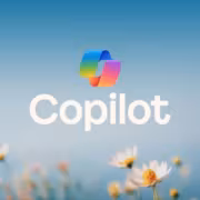 Copilot научат диагностировать ПК, но сам ассистент ест до 1 ГБ ОЗУ 8 Лого Copilot с цветной лентой на фоне неба и цветов