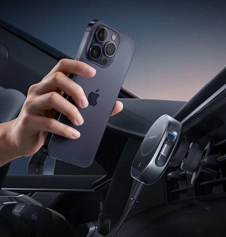 Cuktech выпустила автомобильную зарядку на 90 Вт с выдвижным USB-C и беспроводной катушкой 6 Автомобильная зарядка Cuktech с выдвижным USB-C и беспроводной катушкой