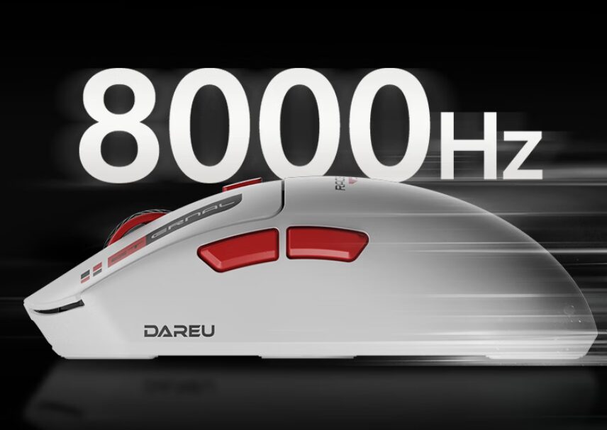 Dareu выпустила легкую игровую мышь AE6 V2 Legend Edition с 8 000 Гц по беспроводной связи 5 Беспроводная мышь Dareu AE6 V2 Legend Edition с 8000 Гц частотой
