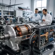 Двойной инвертор ORNL внутри лабораторной установки