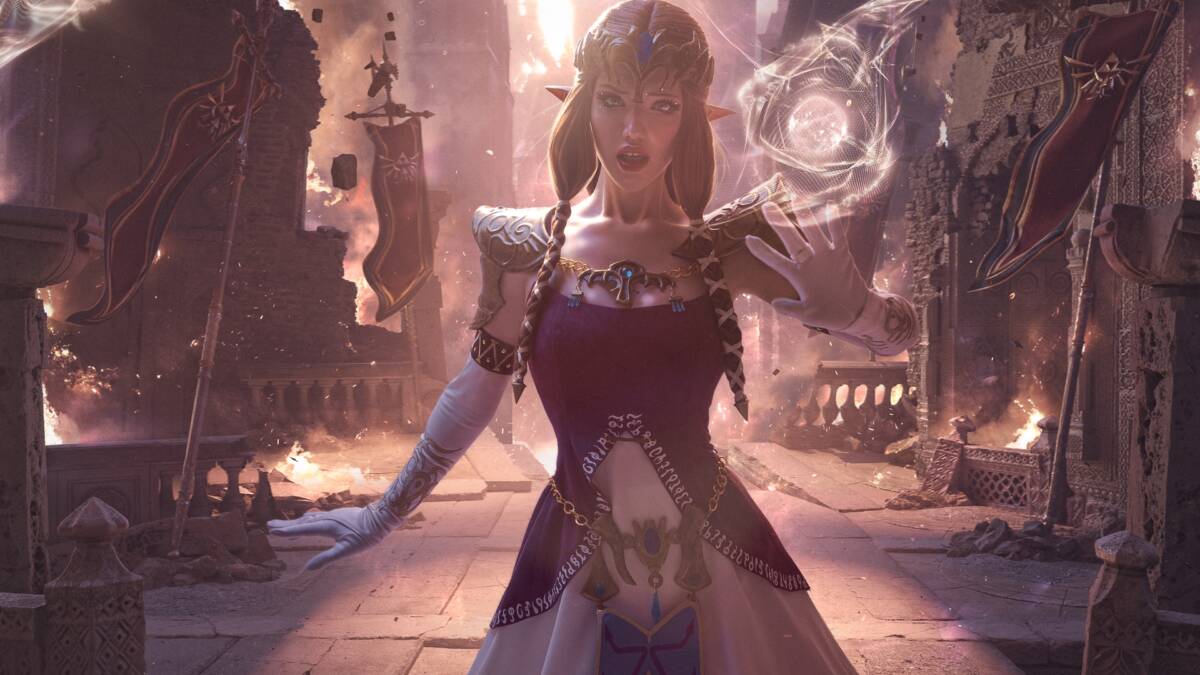 Косплей принцессы Зельды из The Legend of Zelda от Lada Lyumos