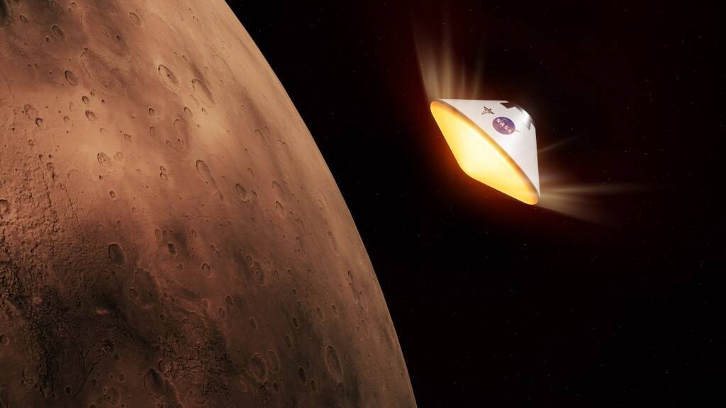 3 вертолёта сбросят в атмосфере Марса: Firefly сделает корпус для миссии NASA