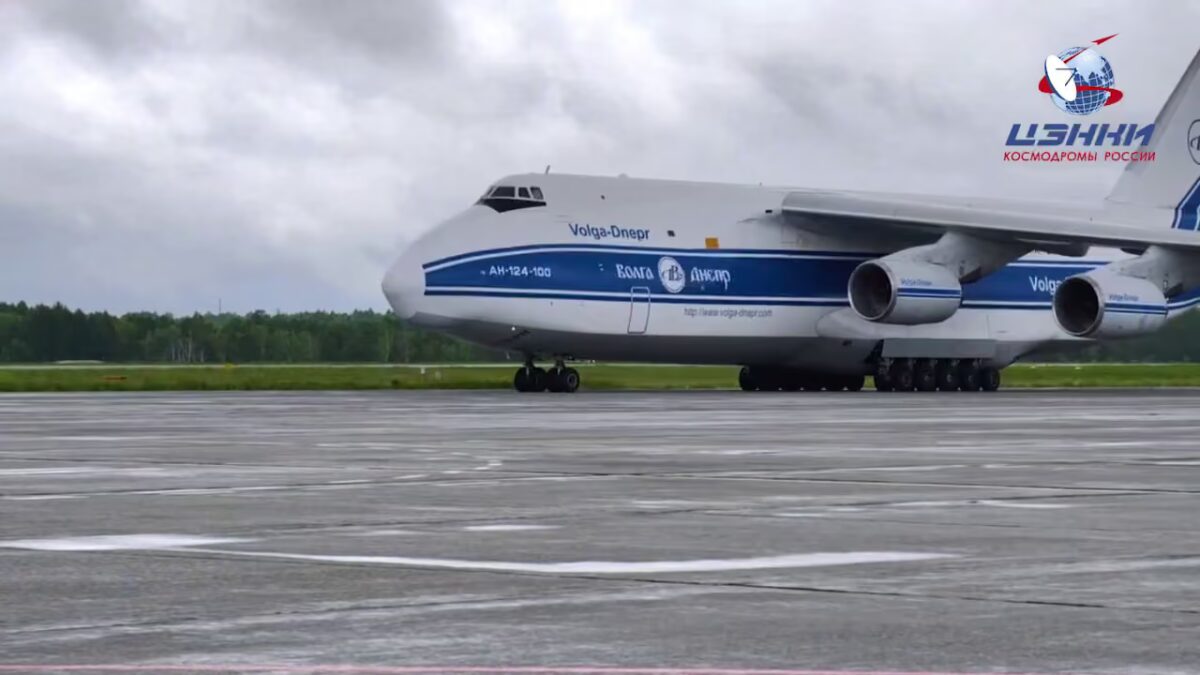 «Фрегат» доставили на Восточный самолётом Ан-124 для нового запуска