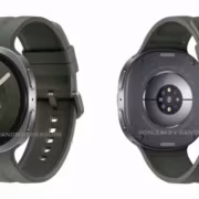 Умные часы Galaxy Watch 9 спереди и сзади