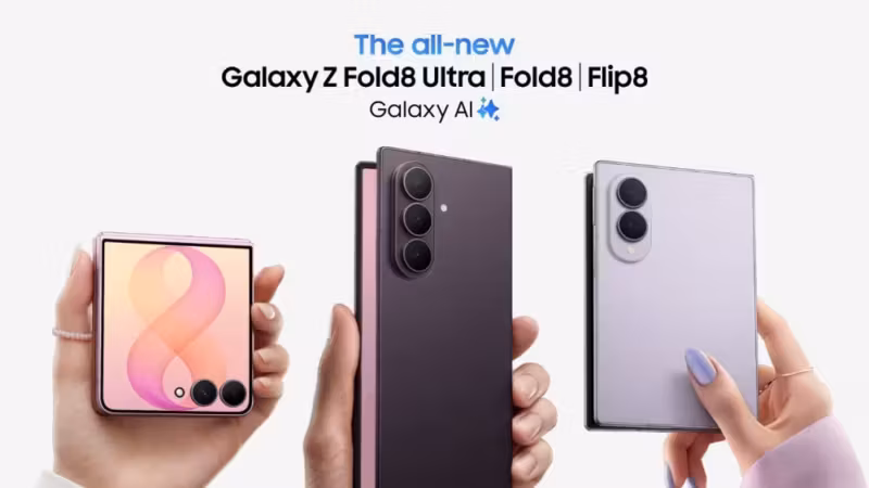 Смартфоны Galaxy Z Fold8 Ultra Fold8 Flip8 и их дисплеи