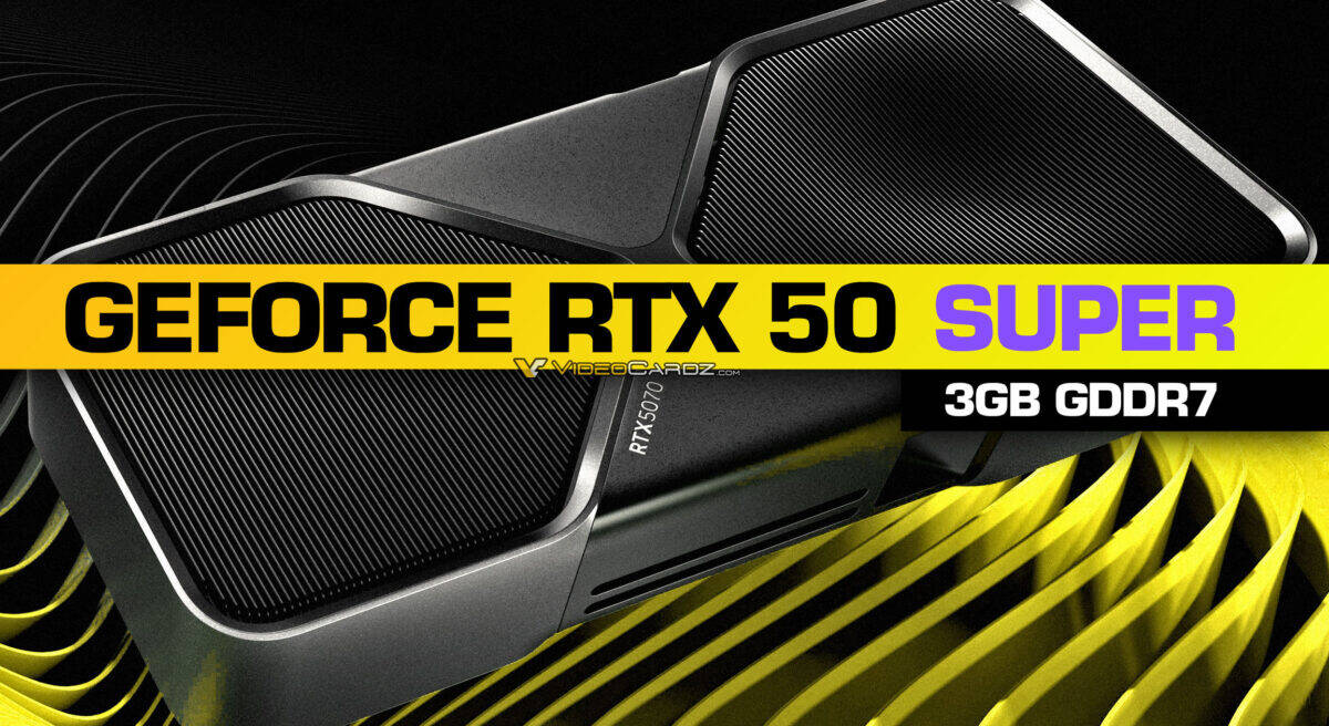 Видеокарта GeForce RTX 50 Super с подсветкой