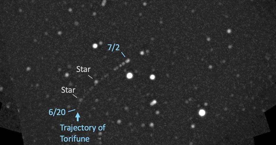«Хаябуса-2» пролетела в километре от астероида Торифунэ