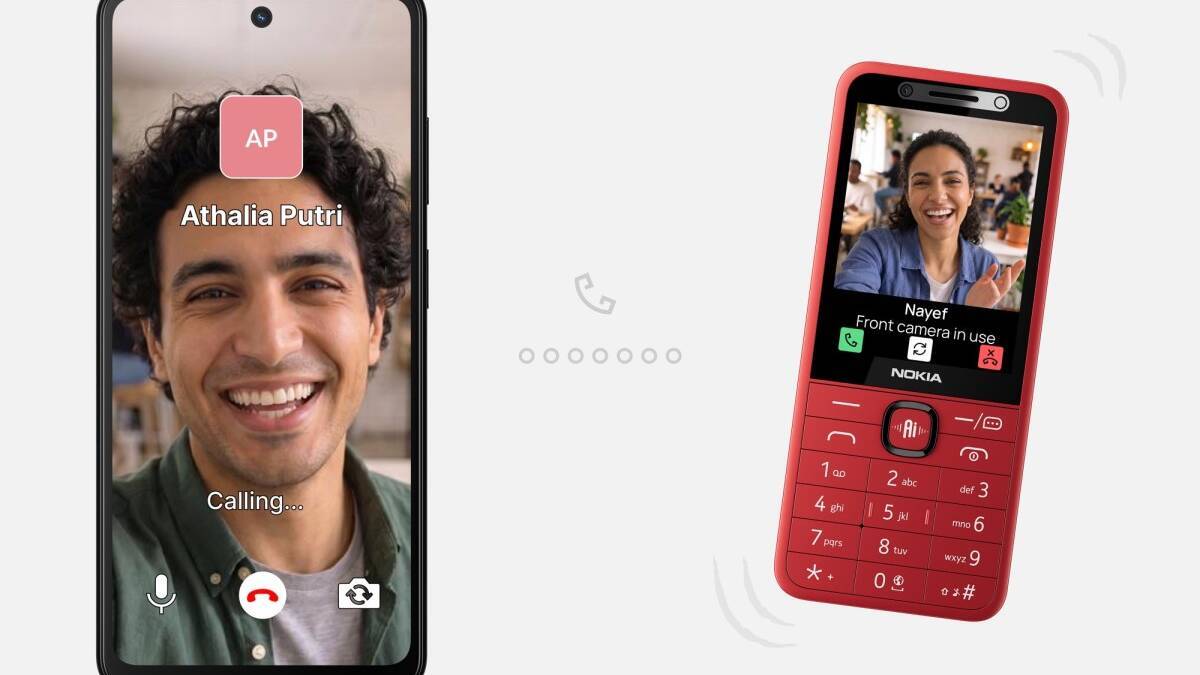 HMD представила 4 кнопочных телефона Nokia с ИИ 6 Современный смартфон и кнопочный телефон Nokia