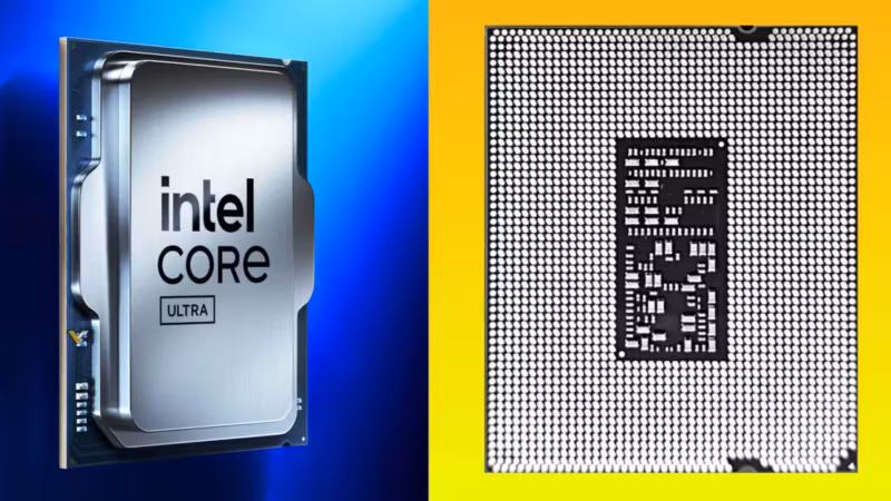 Карта памяти с маркировкой Intel Core Ultra