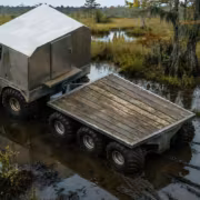 Инженер из Подмосковья собрал вездеход 12×12 с двойными колёсами для болота и грязи 4 вездеход 12×12 с двойными колёсами для болот и грязи
