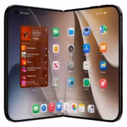 Гибкий iPhone Ultra с дисплеем и меню приложений