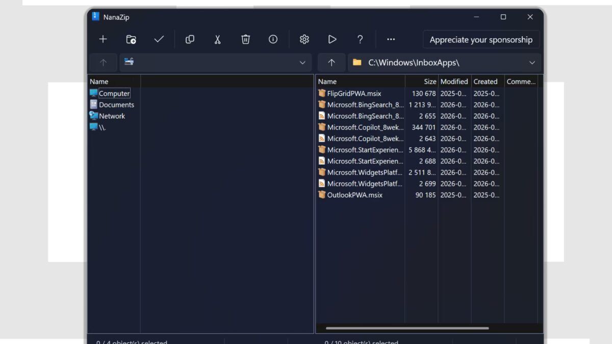 Как открыть RAR в 2026 году на Windows, Mac, iPhone, Android и Linux 8 Проводник Windows с папками и файлами в режиме тёмной темы на компьютере