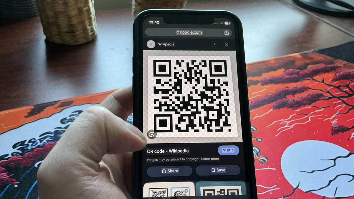 Как считать QR-код со скриншота на iPhone и Android без камеры 1 Как считать QR-код со скриншота на iPhone и Android без камеры