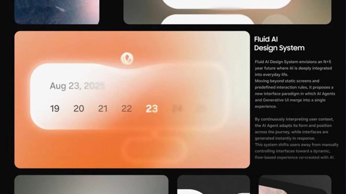 Карточки вместо приложений: Samsung показала дизайн Fluid AI для будущих One UI 3 Карточки лучше приложений Samsung Fluid AI дизайн
