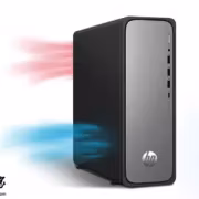 Компактный ПК HP Star Desk S03 сбоку с вентиляцией